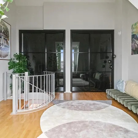 Apartmán 3br Sunset Penthouse In & Quiet Location - 5 Min Walk From Station Oslo